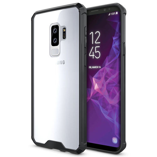 Hybrid Acrylic Hard Case for Samsung Galaxy S9+ (Black Frame)